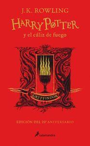 Harry Potter y el cáliz de fuego (edición Gryffindor de 20º aniversario)