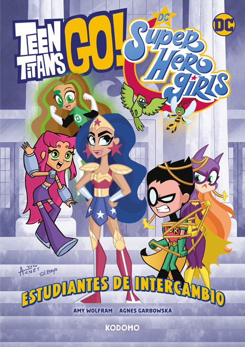 TEEN TITANS GO DC SUPERHERO GIRLS ESTUDIANTES